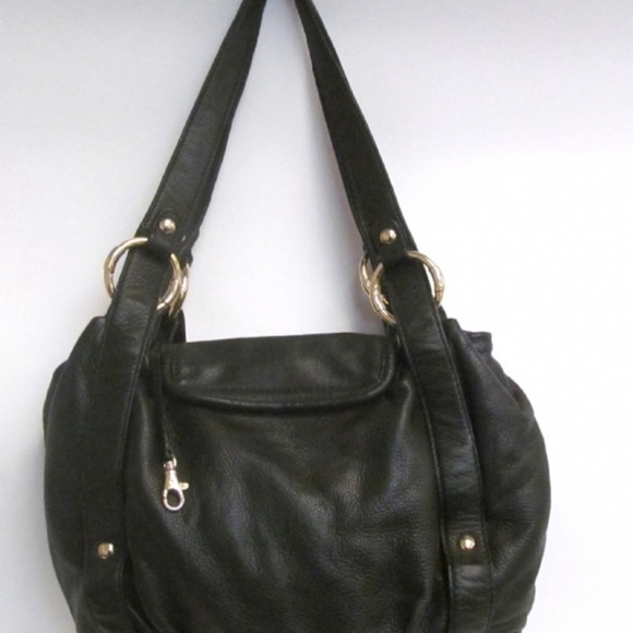 Michael Kors Blk/Gold Tote Shoulder Bag - Picture 8 of 11